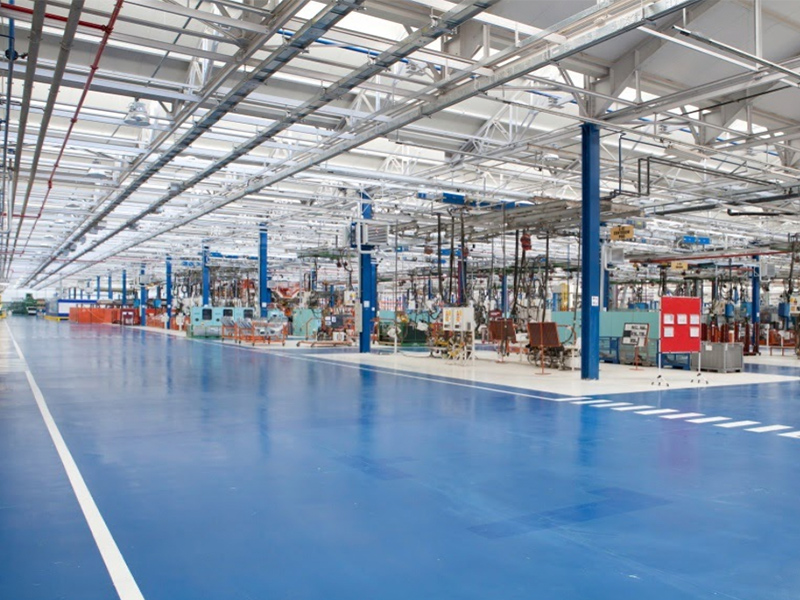 Nettoyage structure d’usine/ Machinerie